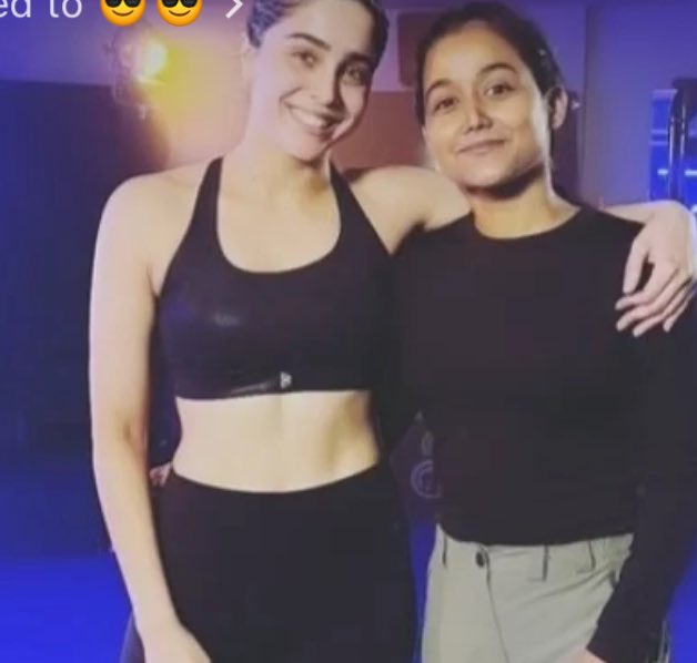 #sharvari and #Aliabhatt training together for the YRF SPY FILM 😍