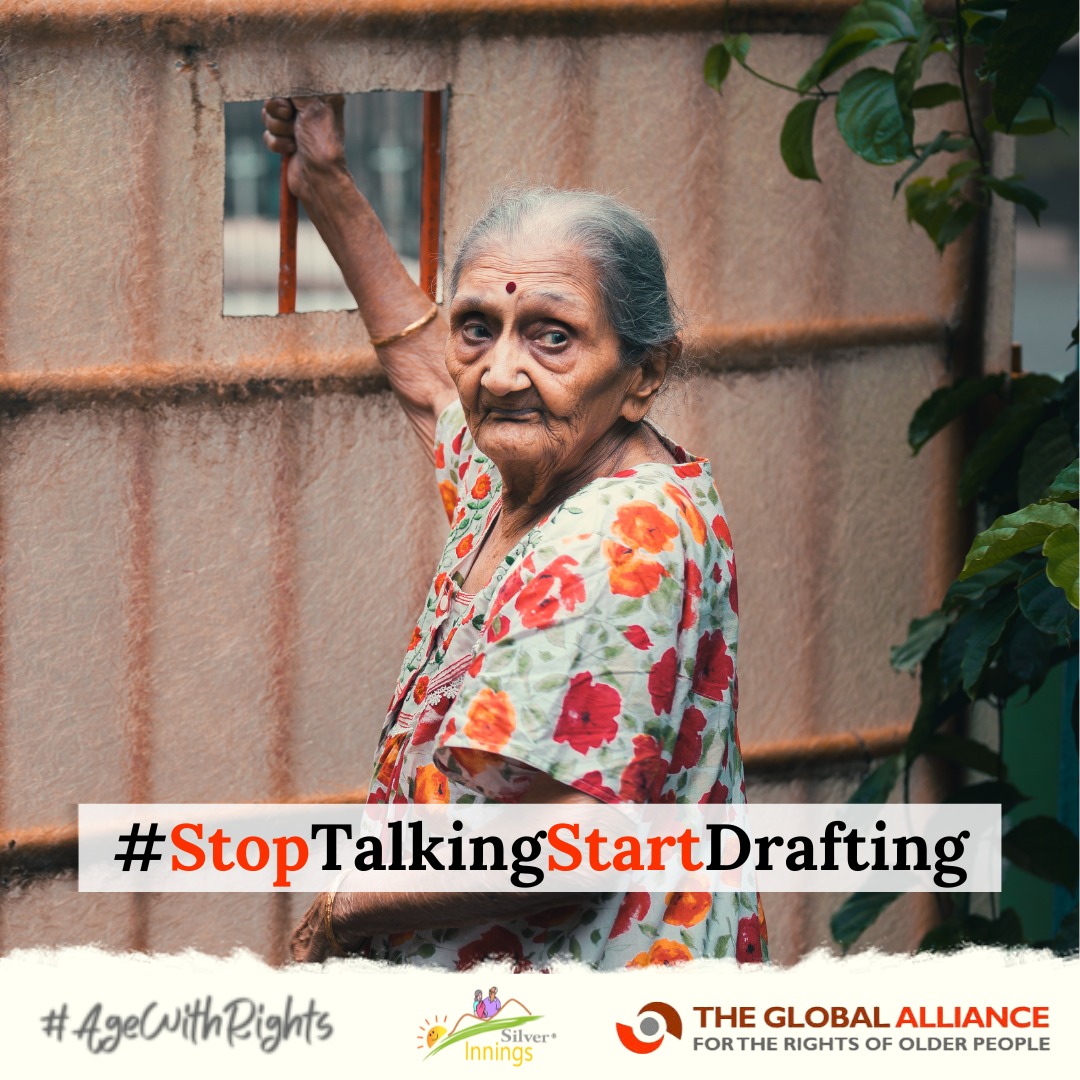 Stop Talking Start Drafting A @UN convention on the rights of #OlderPeople is a necessity, not a luxury. Together, we can ensure rights and dignity for all ages #OEWGA14 #StopTalkingStartDrafting
#AgeWithRights @IE_OlderPersons @UN4Ageing @GAROP_Sec @CommonAgeAssoc @UNandAgeing