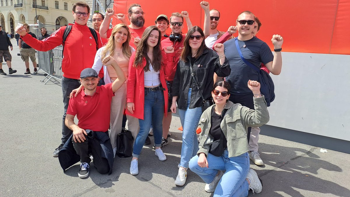 Hoch der 1.Mai ✊️❤️
#Spoe #hochdererstemai #WienerWeg #jgneubau