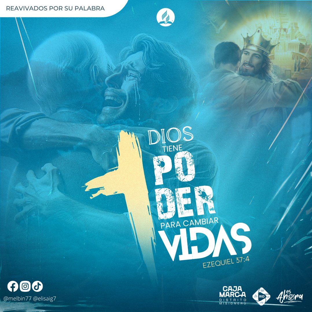 Dios tiene el poder de cambiar vidas que para nosotros parecen imposibles y de transformar las situaciones más desesperanzadas.

#Ezequiel37_4
#EsAhora
#PrimeroDios #rpsp #rbhw #ÉnfasisEspirituales #RID | UNADECA