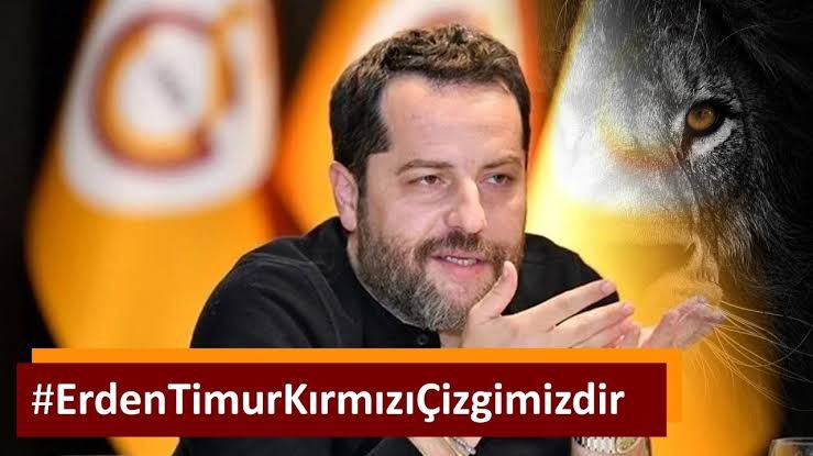 Galatasaray taraftarının Erden Timur’un yeniden yönetimle beraber olması için #ErdenTimursuzOlmaz etiketi Türkiye gündeminde 1.sıraya yerleşti.