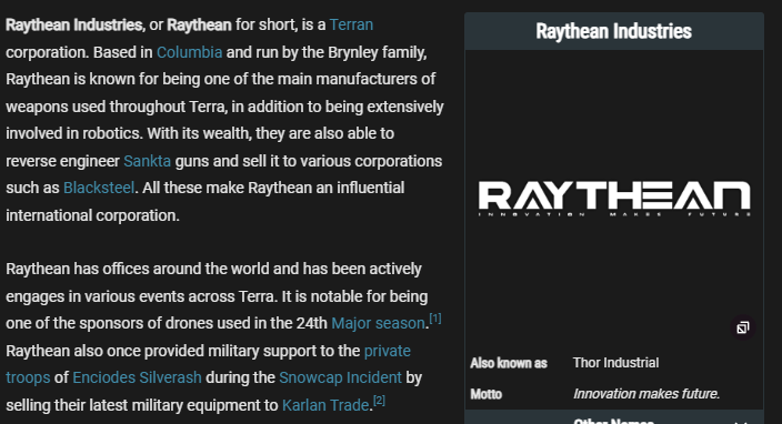 Bootleg Raytheon