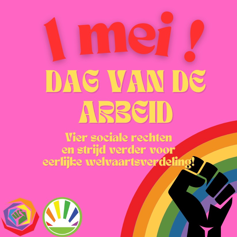 Een hele mooi Dag van de Arbeid gewenst! 

Strijd mee voor onze rechten - ook op de werkvloer. ✊🏽💞🌹🪷

#LabourDay2024
#1May #dagvandearbeid