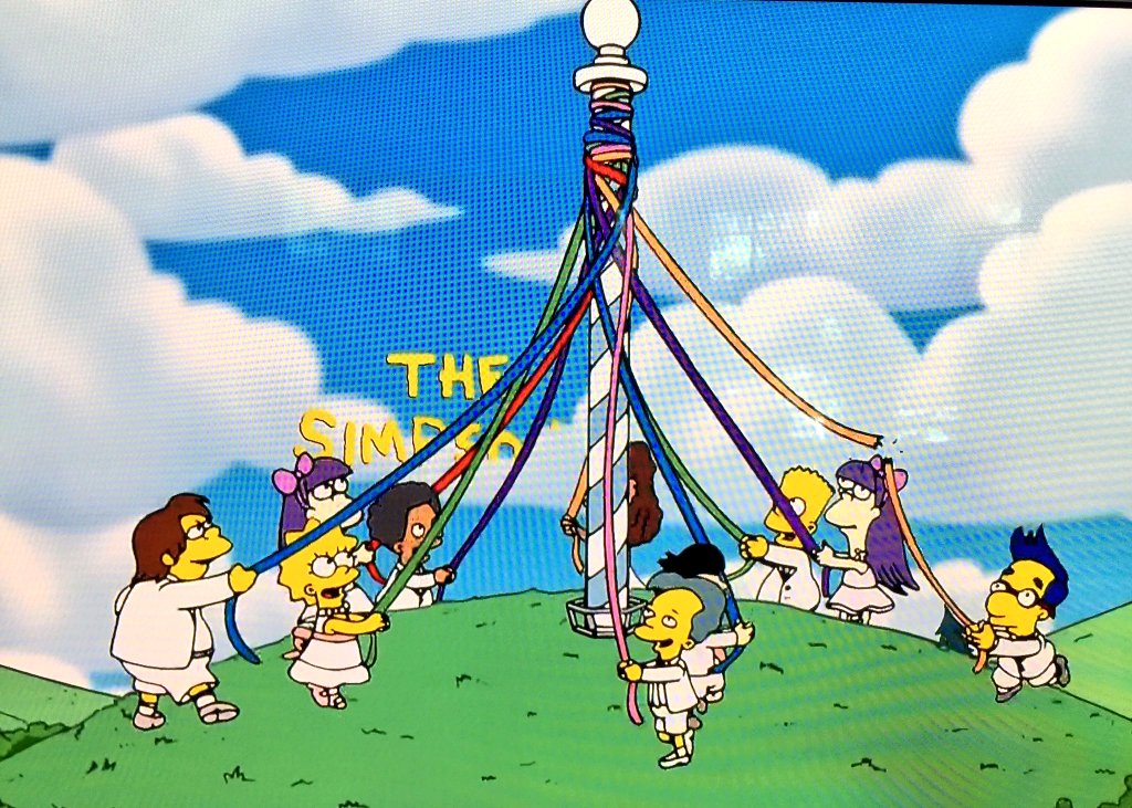 Happy #MayDay 

#TheSimpsonsGoats #TheSimpsons #SimpsonsForever