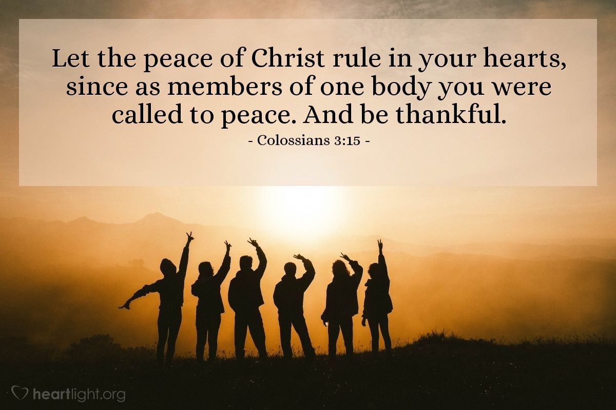 RickHaasl's tweet image. #WOD~Colossians 3:15
The key to living in peace is the same as living with every desirable trait – being grateful. It’s not peace that makes us grateful; it’s gratitude that makes us peaceful. 🙏🏼

#LifeMadeSimple #StayGrateful ✝️
#Life101_2024 ⏳  #Standing 💪🏼