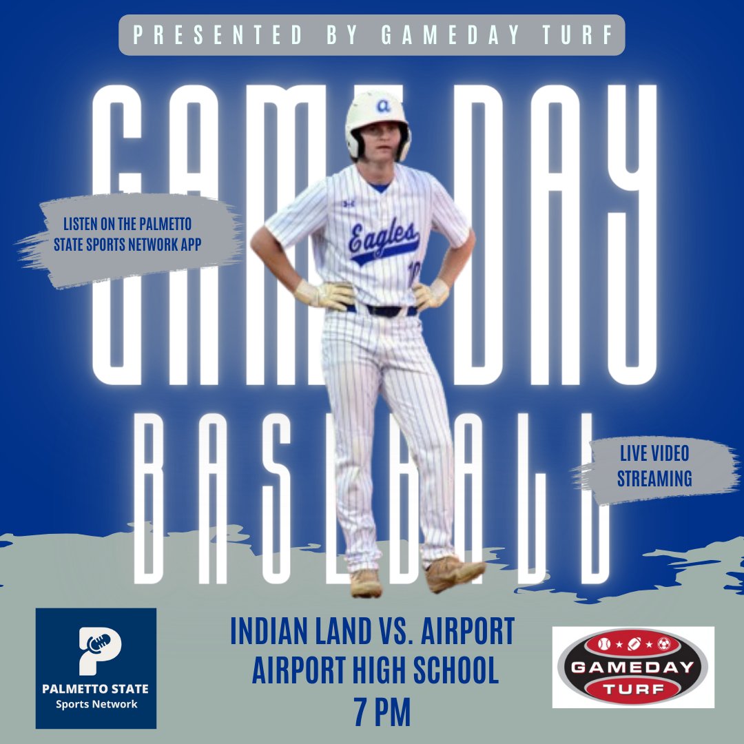 Tonight @Airport_Eagles hosts @ILHS_baseball We will Live Stream it on youtube.com/@pssnet/streams and you can also listen on our Radio APP or at network1sports.com/station/pssn2 @re_laxinsc @bradwell333 @CoachFidler @AirportAthDept @CoachFidler @junebugnewyork @LouatTheState @AHS_Leads