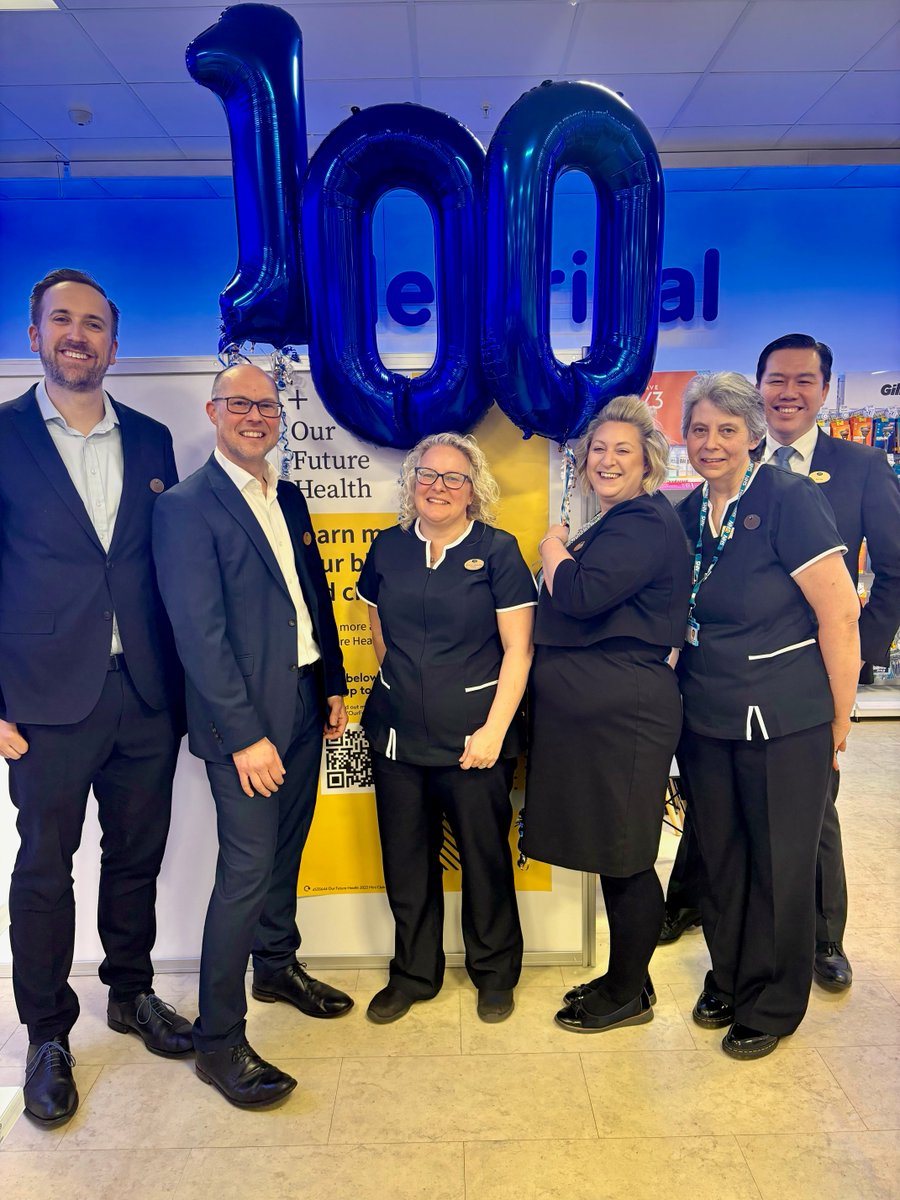 Today our 100th @bootsuk store clinic opened in Lincoln! Thank you to everyone at Boots who has worked to support #OurFutureHealth as we continue to welcome new volunteers for the UK’s largest health research programme.