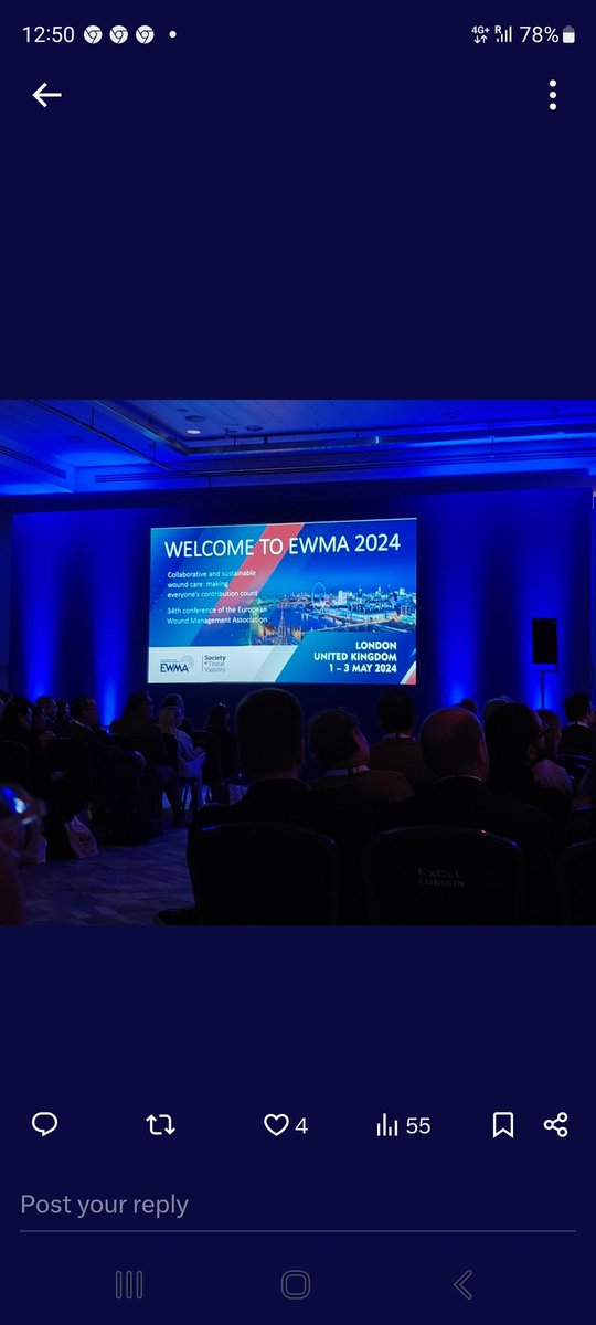 Looking forward to presenting at EWMA @#EWMA24. Great opening session on the Global Challenges in Healthcare