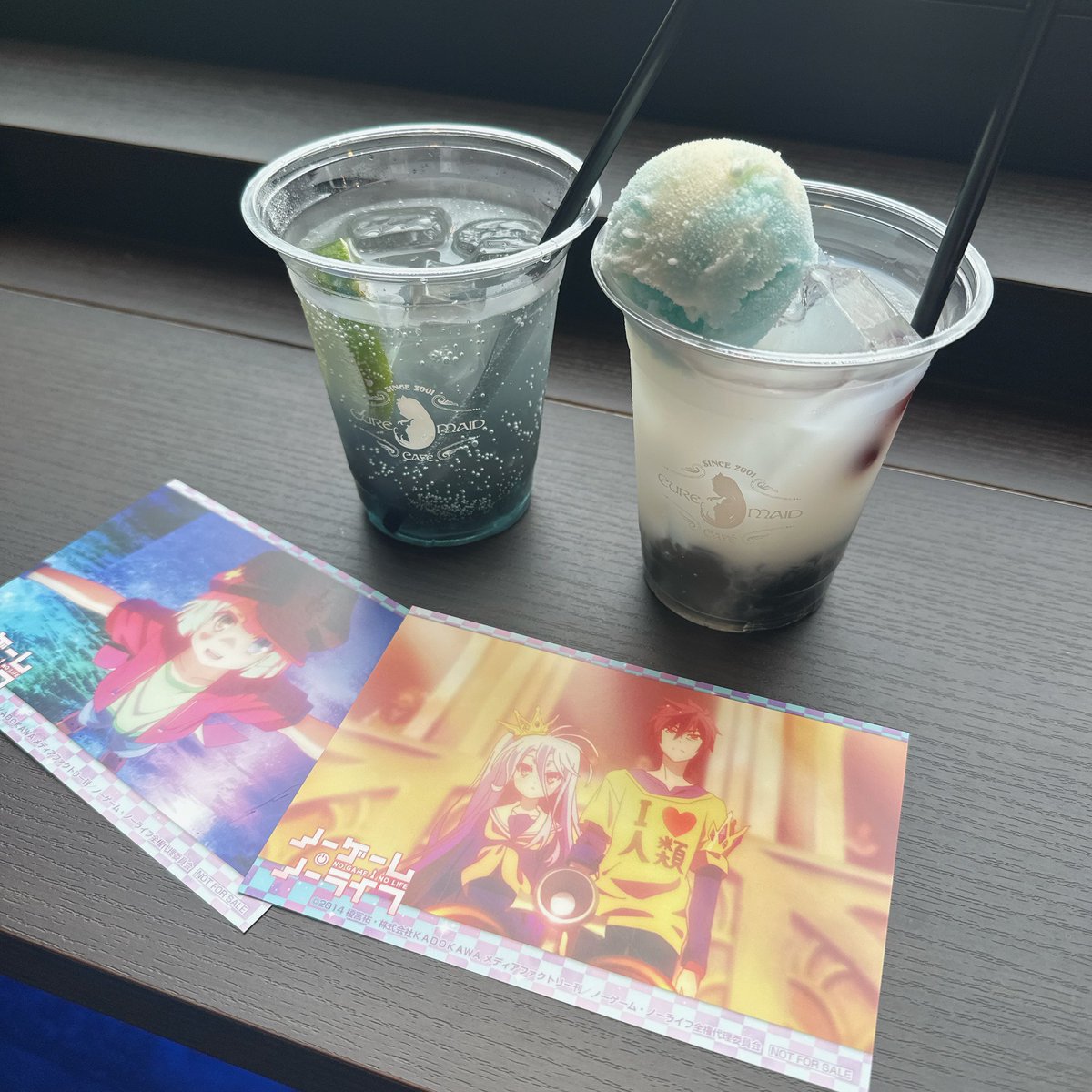 茅野さんと #ノゲノラ カフェに行ってきました〜！10周年めでたい！

盟約に誓って、スペシャルドリンクを無事ゲットしました😎✨美味しくて楽しいドリンクなので、良かったらぜひ〜っ！🍹