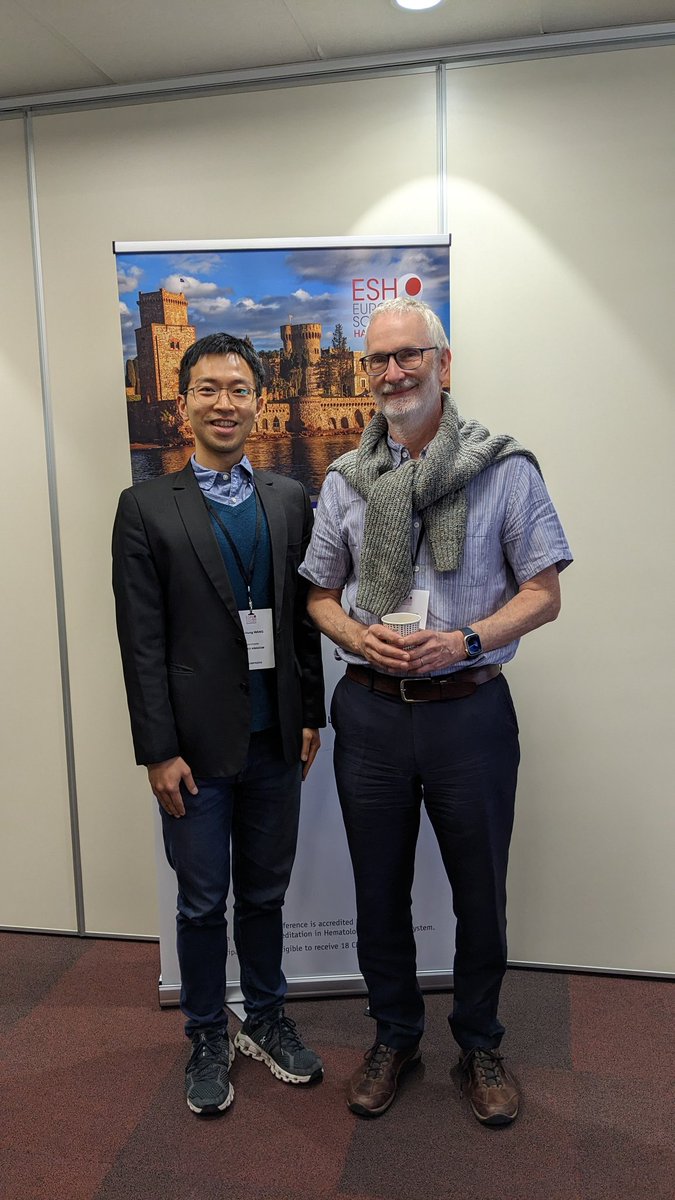 It was a great honour to meet and interview the legendary Prof Tony Green. 
#MPNsm #ESHMPN2024 
#MPNResearch