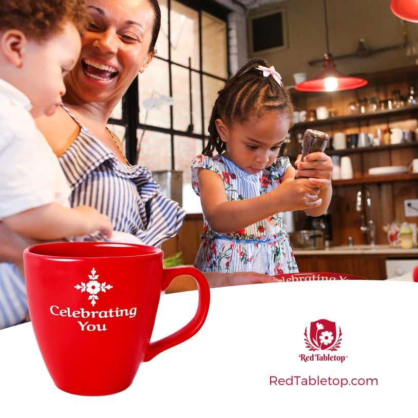 Red Tabletop’s charming stoneware Plates, Bowls, and Mugs in rich red glaze are sure to delight mom on Mother's Day.  We giftwrap! Select the gift wrap option when you check out.

Order today at redtabletop.com

#RedTabletop #CelebratingYou #SpecialPlate #gift #Mothersday