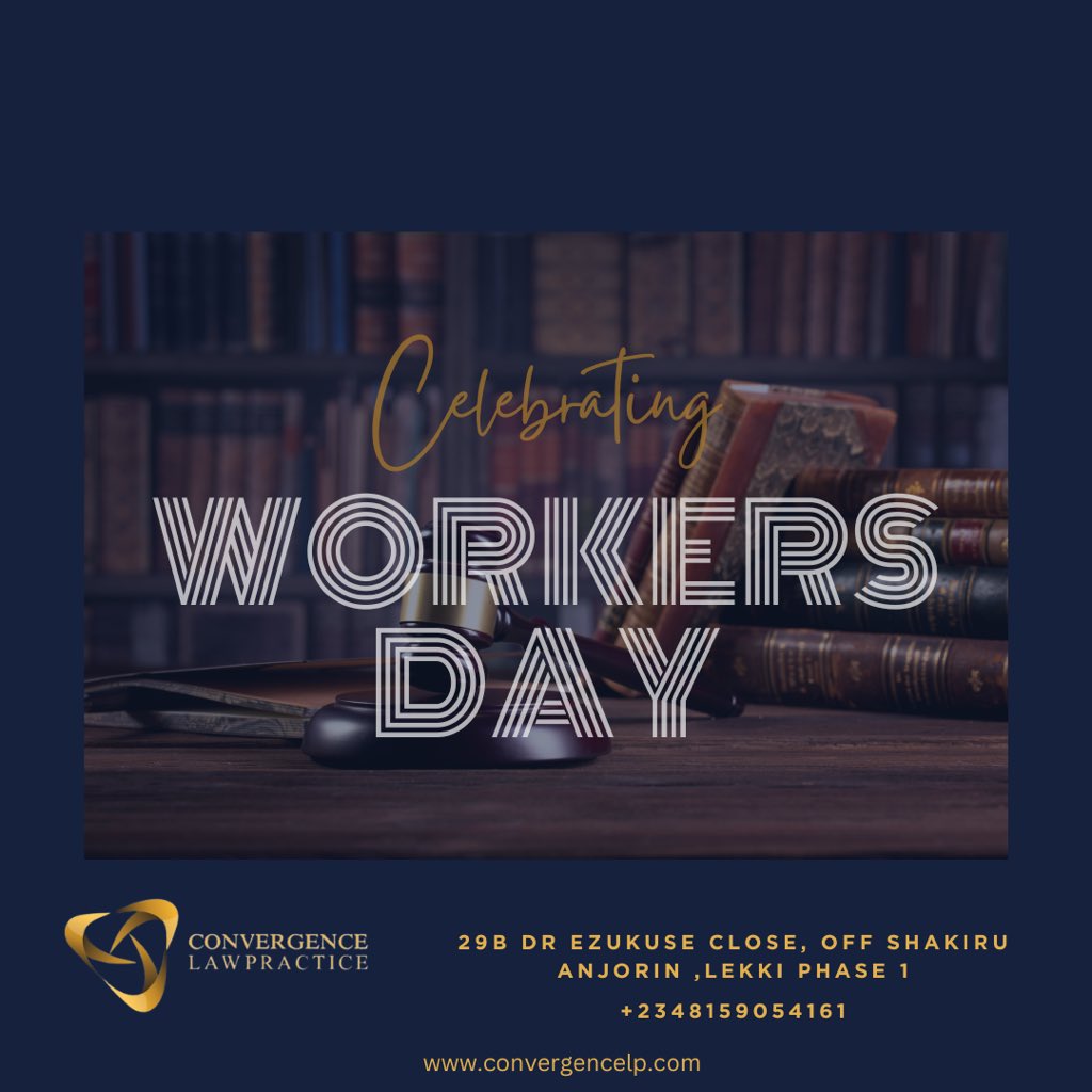 Convergence_LP's tweet image. Happy Workers Day 
#ConvergenceLawPractice #WorkersDay #May2024 #LabourDay
