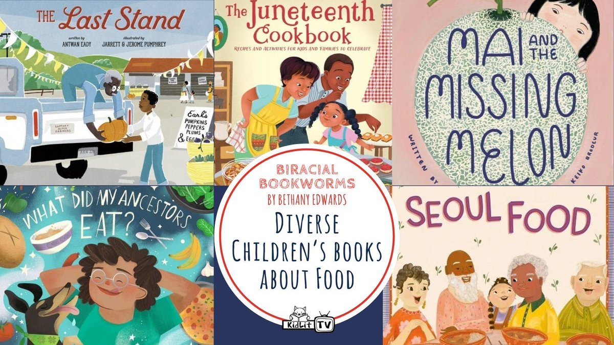 Diverse children's books about food, via <a href="/KidLitTV_NYC/">KidLit TV</a> &amp; @BiracialBooks

buff.ly/3Q8Sr9Z

#ReadYourWorld #kidlit