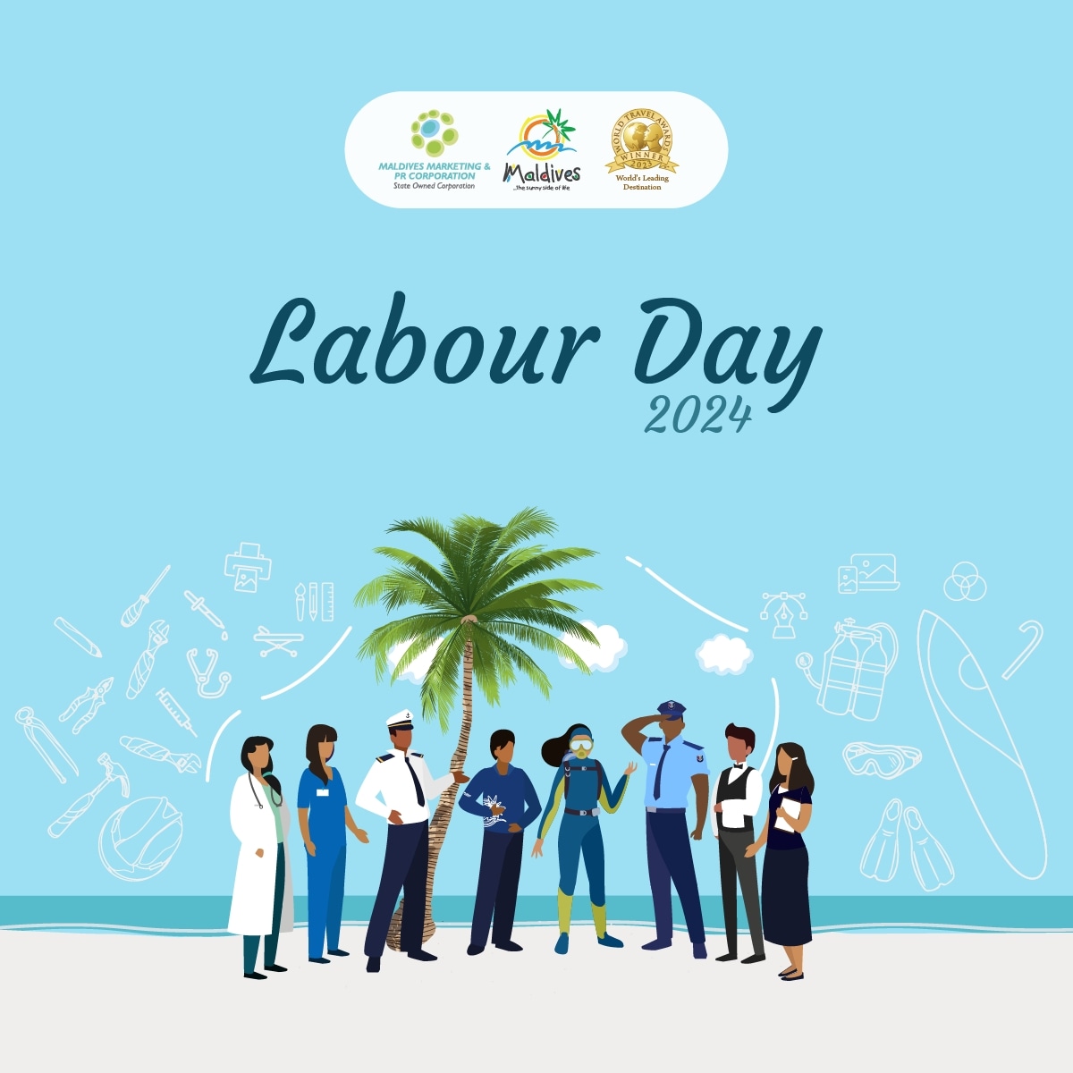 Happy Labour Day! Let's mark today to honour everyone's hardwork!

#LabourDay #MayDay #FairWages #WorkHardPlayHard