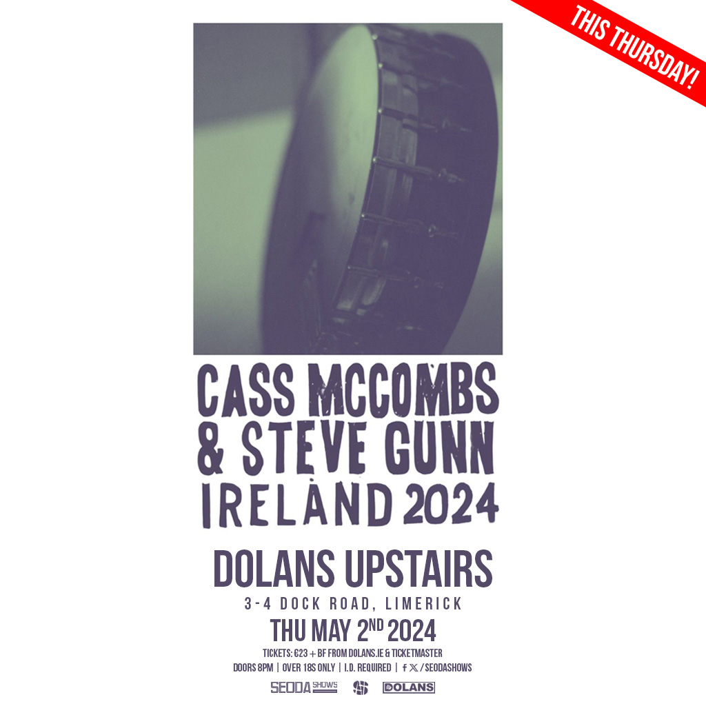 ***TOMORROW NIGHT AT DOLANS*** Seoda Shows presents Cass McCombs & Steve Gunn Dolans Upstairs Doors 8pm Tickets here: dolans.yapsody.com/event/index/80…