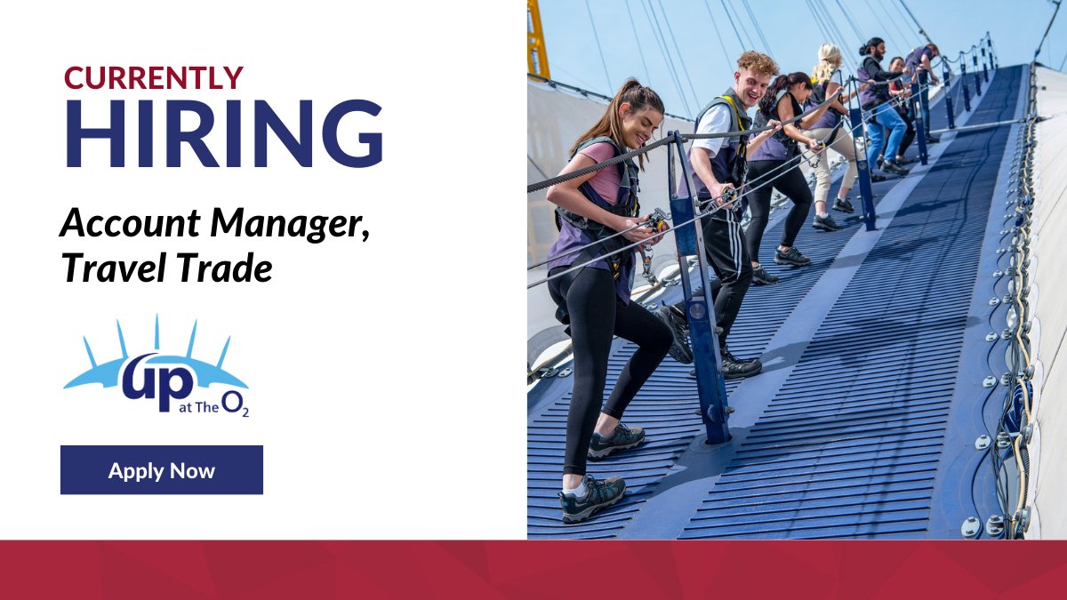 . @UpatTheO2 are on the lookout for an Account Manager, #TravelTrade to join their dynamic team! As the Account Manager, you'll drive #B2B market growth, exceed targets, and nurture existing partnerships while forging new ones. 

Apply now: bit.ly/4b0MpB0

#hiring