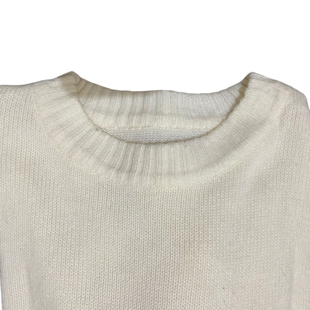 yikves's tweet photo. knit putih, preloved ♡

⋆౨ৎ˚IDR 55.000

☆ Bahan : rajut 
☆ Condition : 9,5/10 
☆ Minus : noda dikit bisa dicuci 
☆ Size : XL
☆ LD : 134 cm
☆ P : 69 cm

📍malang

#zonauang #preloved #prelovedmalang #prelovedknit #malang #prelovedmurah https://t.co/UcqiXc8JnG