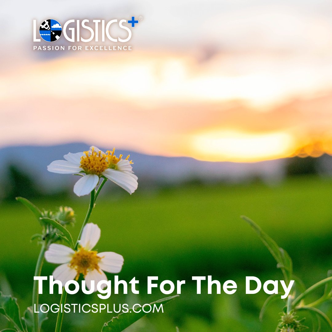 #ThoughtForTheDay “Do what you know is right, and others will follow.” | logisticsplus.com