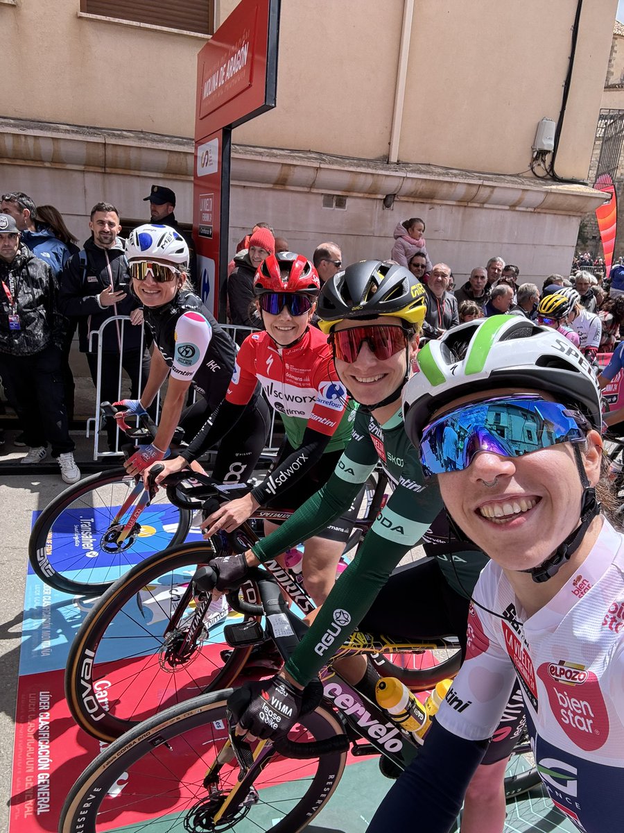 Selfie of the day 🤳 El selfie del día 🤘🏼 #LaVueltaFemenina