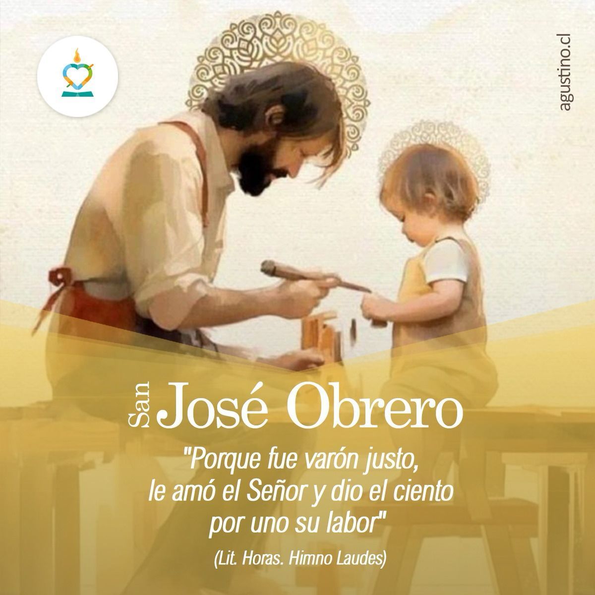 'Porque fue varón justo, le amó el Señor, y dio el ciento por uno su labor.

(Lit. Horas. Himno Laudes)

#sanagustín #agustinos #agustinízate #chile #hermanos #vocación #agustín #augustine