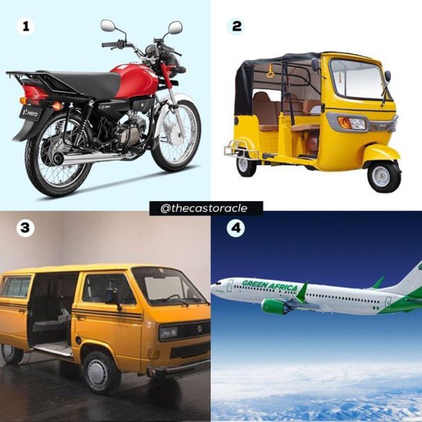 In this Current fuel Wahala, pick one to work? ⬇️