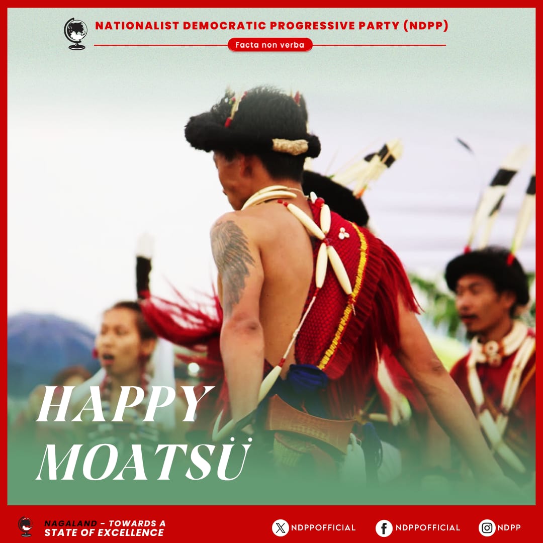 Moatsü Greetings to the Ao Community #Nagaland #Landoffestivals