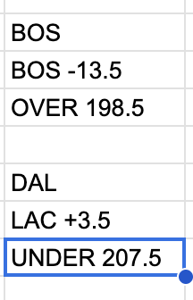 May 1 2024 #NBAPredictions attached

#NBAPicks DAL/LAC U207.5 (-110)

NBA Totals Predictions 2024 Record: 606-635

NBA Totals Picks 2024 Record: 141-141