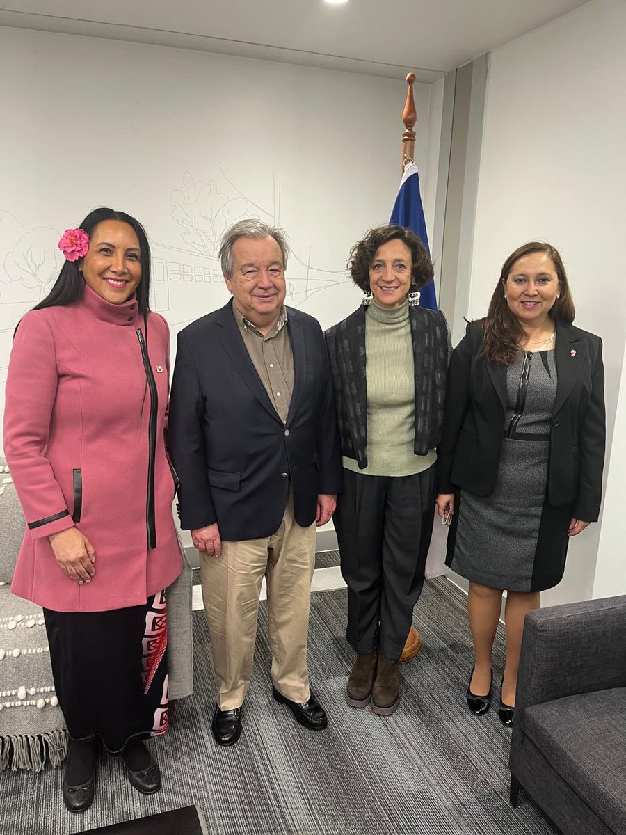 We welcome SG @antonioguterres to 🇨🇱 to chair the biannual meeting of leaders of the United Nations System. This meeting will address global current affairs and the upcoming 'Summit of the Future: Multilateral Solutions for a Better Tomorrow' will be a relevant topic.