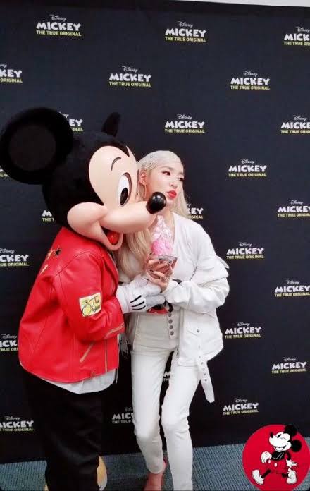 Tiffany and her dearest friend mickey mouse 🐭🥰❤️🫶✨ @tiffanyyoung