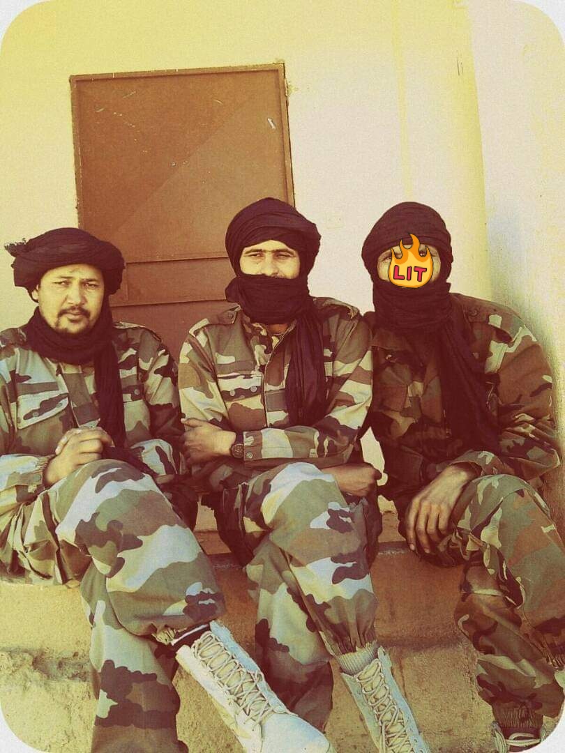 les officiers de l'armée de terre de L'Azawad