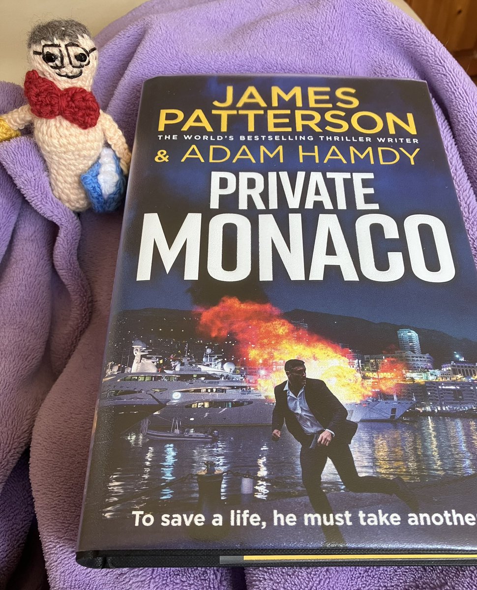 Private Monaco is pure entertainment, thrillerlicious, review to follow @adamhamdy @JP_Books
