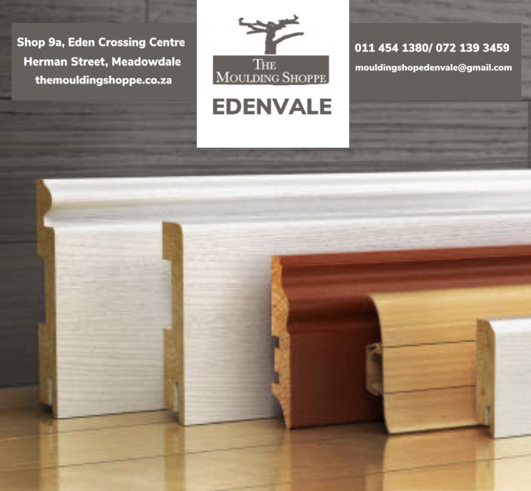 #ThemouldingShoppe #Moulding #HomeDecorIdeas #Manufacturer #HomeImprovement #JoziBusinesses #20YearsExperience #DIY #Renovating #SupplyToTheTradeAndPublic #SupportLocal #ARCHITRAVES, #CORNICE, #DADORAILS, #HANDRAILS CONTACT US TODAY! LIKE & SHARE THIS PAGE!