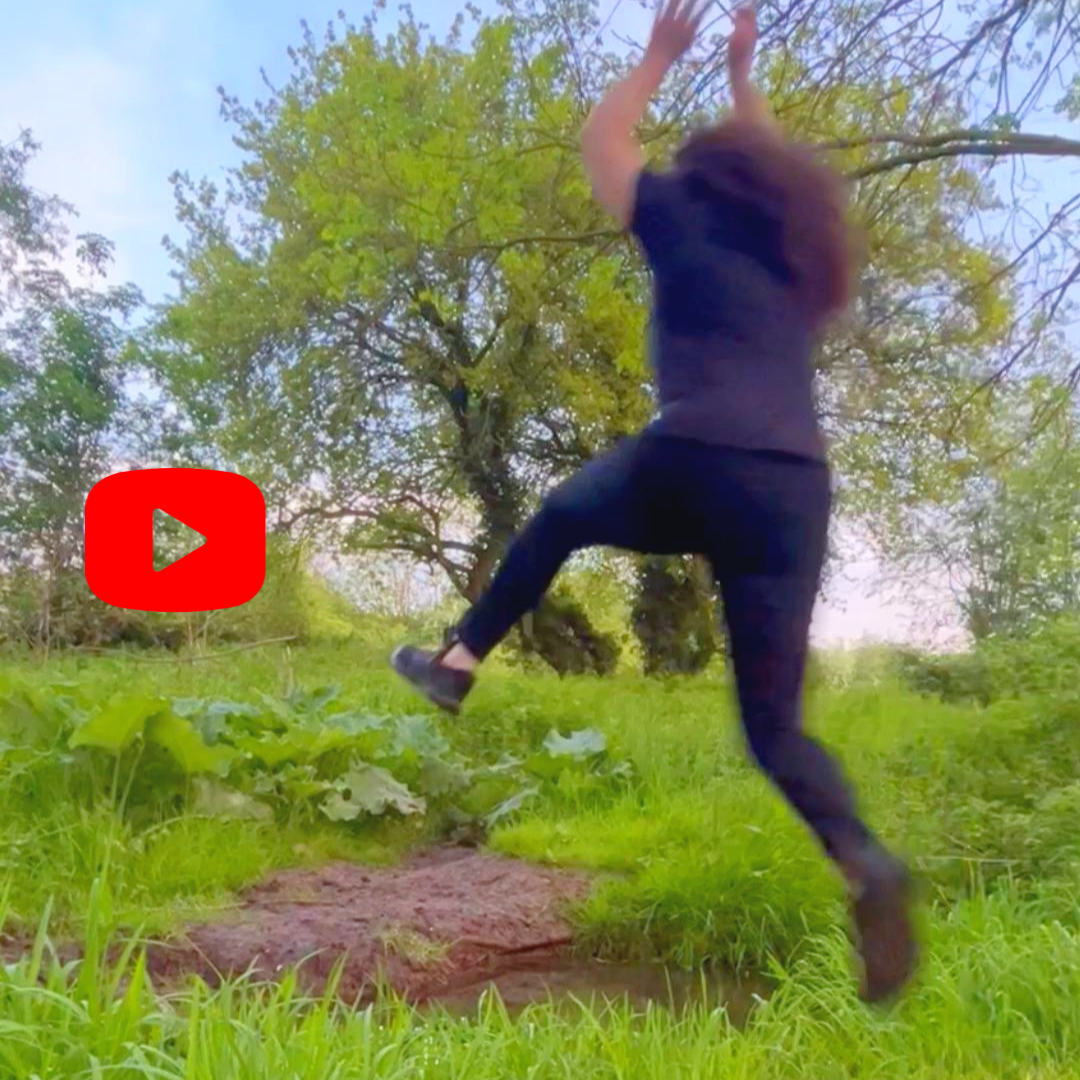 I bet your grandma would have looked for the bridge! 😜

Jumping over the stream is much quicker and more efficient. IMHO. 

I did it 3 times: I officially nailed it.

#parkour #fitover50 #parkourover50

Video proof  👇👇👇👇

youtube.com/shorts/XLvQvWe…