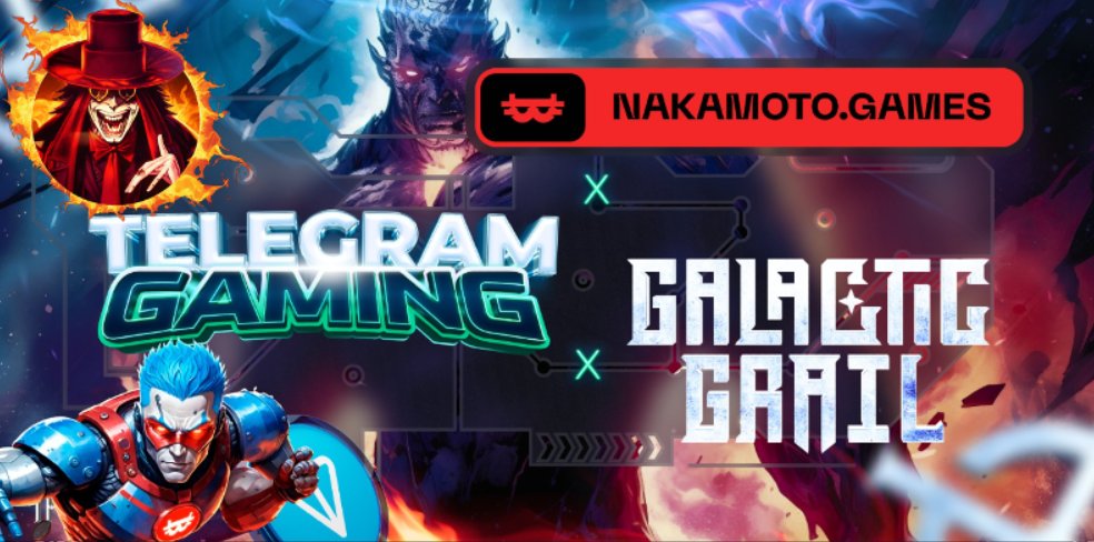 The Ecosytem of Nakamoto Games is something different, and they have yesterday announced they are a game publisher now and a distributor as well! 2 more parts of their Ecosytem are: @GamingTelegram that allows you to access the entire $NAKA world on the world's largest