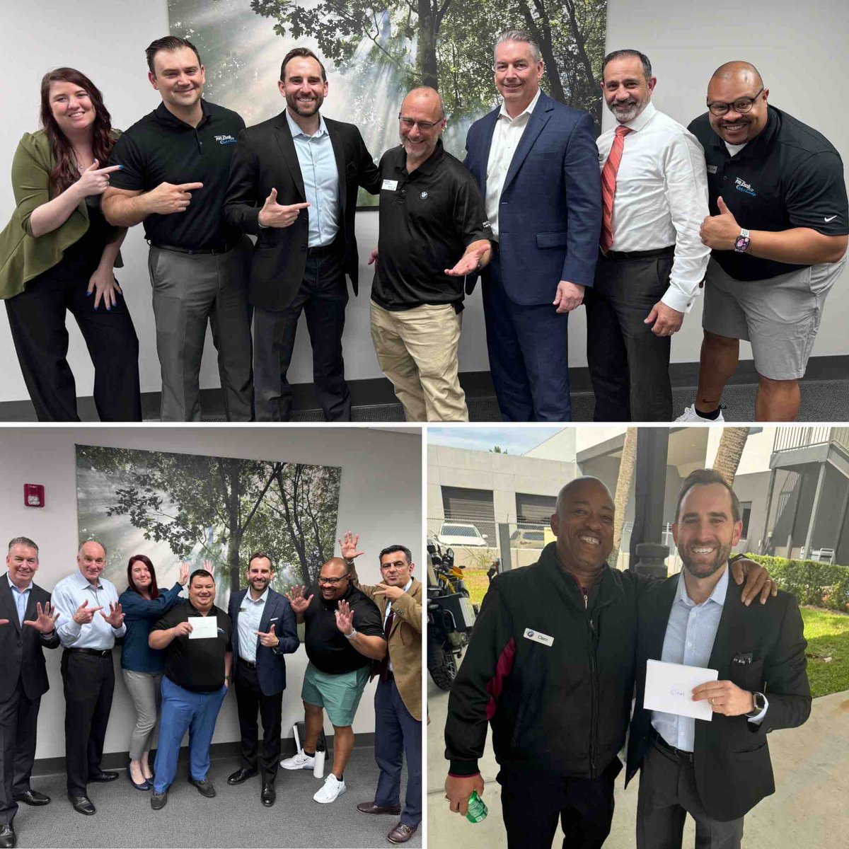 Join us in congratulating these employees on their major anniversary milestones:
🚗 Parts Manager David Levin = 20 years (employee #1)
🚙 Service Manager James Latham = 10 years
🚗 Service Advisor Clem Myles = 5 years

#TomBushAnniversaries #JaxBimmers #BestPlacesToWork
