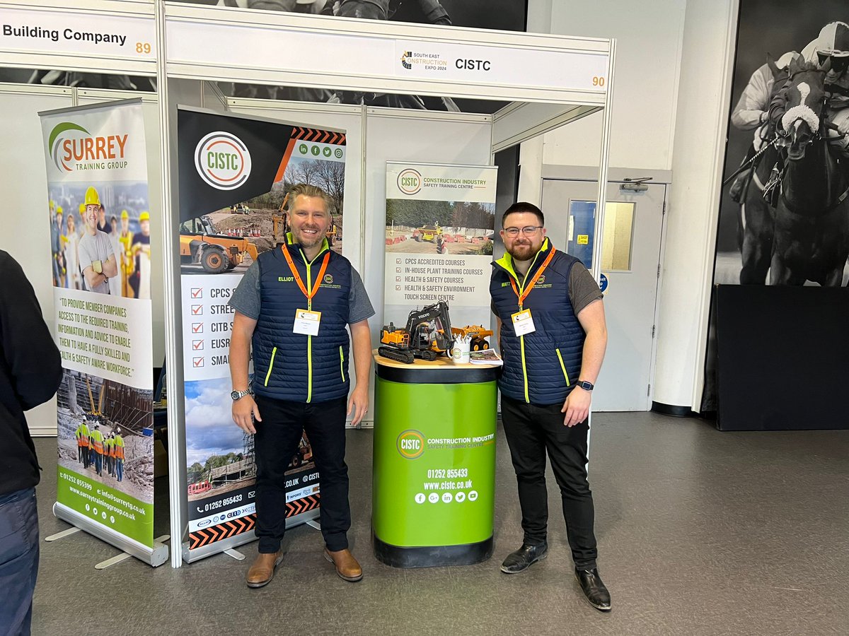 We are currently exhibiting at Sandown Park Racecourse for the #SECE2024 expo! Come visit us at Stand 90!

We are showcasing what we have to offer as a business and if you're lucky, we may even let you have a go with our remote control #Excavator!! 🚧 🏗

#ConstructionIndustry