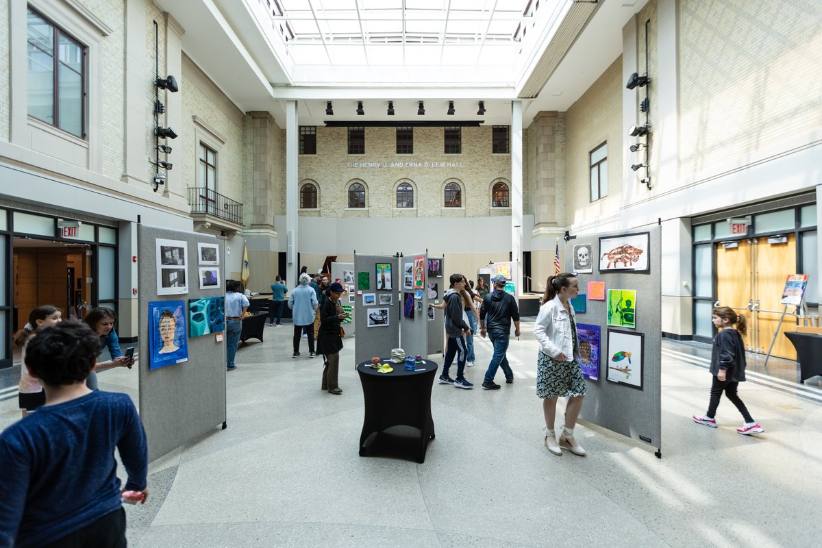 Thank you to everyone in the community who came out to support the 5th annual Art in April! 🎨 This event showcases artwork from students in Pre-K through grade 12 at the @MAMmontclair. More photos: ow.ly/fz5i50Rrjcq