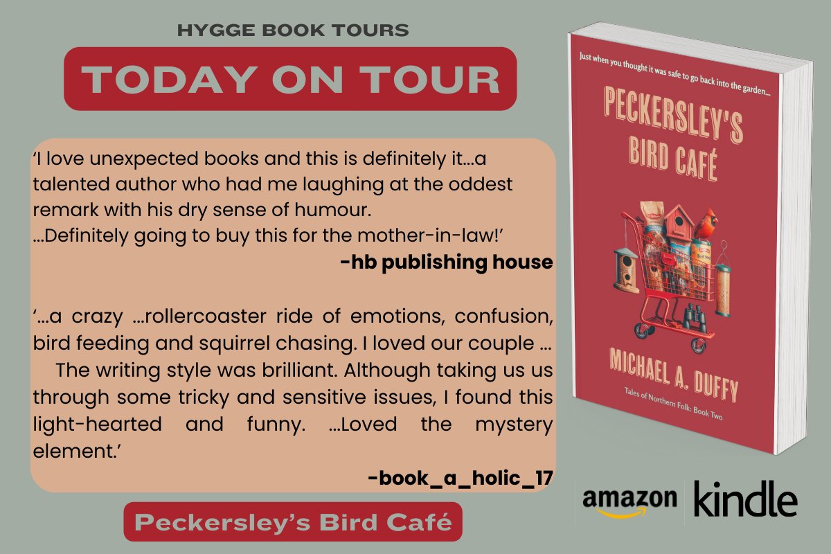 Bloomin' grand start to the tour today for @michaelduffy001 🎊🥳

#hyggebooktours #hygge #booktours #booktourorganiser #bookbloggers #bookstagram #authorpromo #supportingauthors #bookpromotion