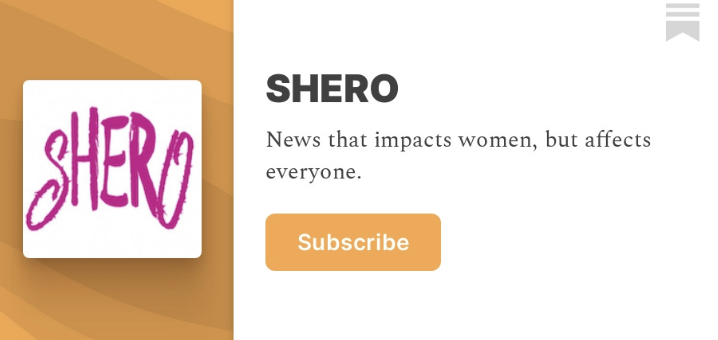 Paid subscriptions to my SHERO newsletter support my work - please consider getting one today. Thank you. shero.substack.com/subscribe
