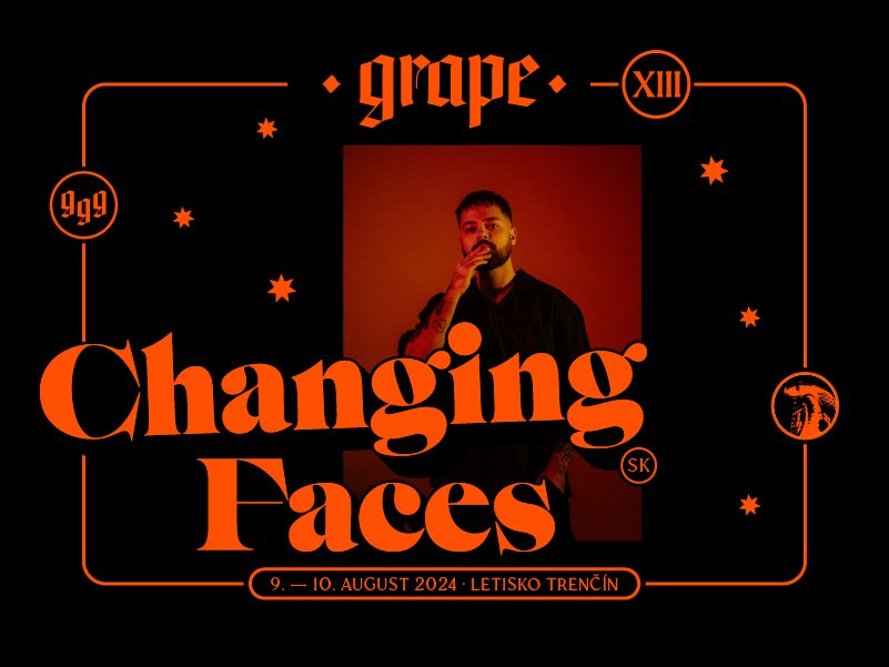 🐈‍⬛ CHANGING FACES 🐈‍⬛ 👉 grapefestival.sk/kupit-listky