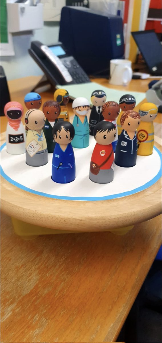 The Children's team are excited about receiving these amazing hand made toys for our clinics from Beth. She has been training with us as part of her Educational Audiologist qualification. Looking forward to working together closely in the future!