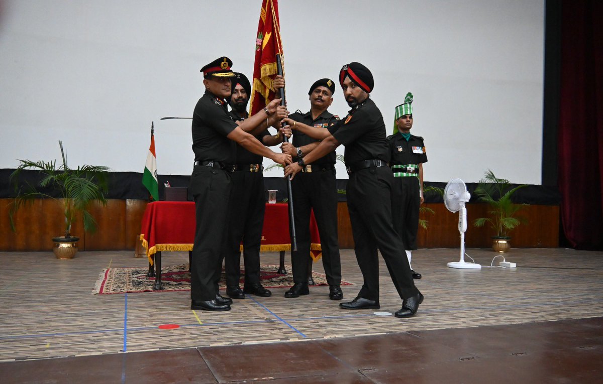 86TH ARMOUR DAY CELEBRATION AT ARMOURED CORPS CENTRE AND SCHOOL, AHMENAGAR #ACC&S celebrated '86th Armour Day' on 01 May 2024 to commemorate the inception of '#MechanisationOfIndianCavalryRegiments'. A solemn '#WreathLaying Ceremony' was held at the #WarMemorial #Ahmedabad .…