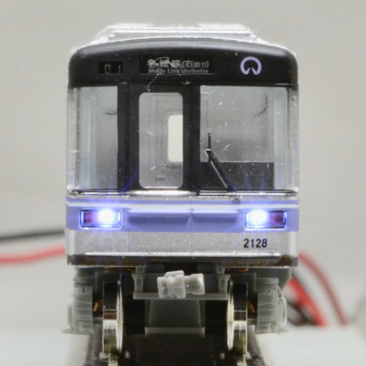 名古屋市交通局2000形」の《点灯化キット》をリリースしました。 4/19