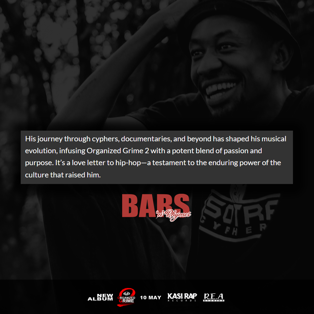 #OrganizedGrime2 | 10 May 2024 🤝🏾❤️

Read full @Barsnrhymesmag interview here: barsnrhymesmagazine.com/2024/04/30/ins…

🇿🇦 #SAHipHop #KasiRap #OG2