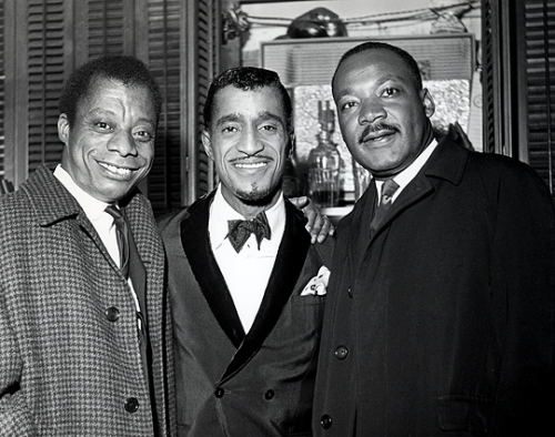 Legends: James Baldwin, Sammy Davis Jr., and Dr. Martin Luther King, Jr. #Historic #Legacy #WorldChangers