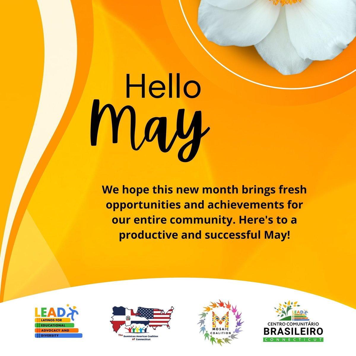 ct_lead's tweet image. ✨ Welcoming May at LEAD ✨
We hope this new month brings fresh opportunities and achievements for our entire community. Here's to a productive and successful May!
#LEADCommunity #MayInspiration