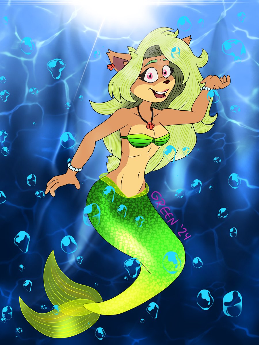 🫧🐚 Mermay - Day 1 🐚🫧

Amelia welcomes you to Mermay! And she’s not the only one participating, too!

#CrashBandicootFanart #CrashBandicoot #drawing #fanart #mermay #mermaid #OC #originalcharacter