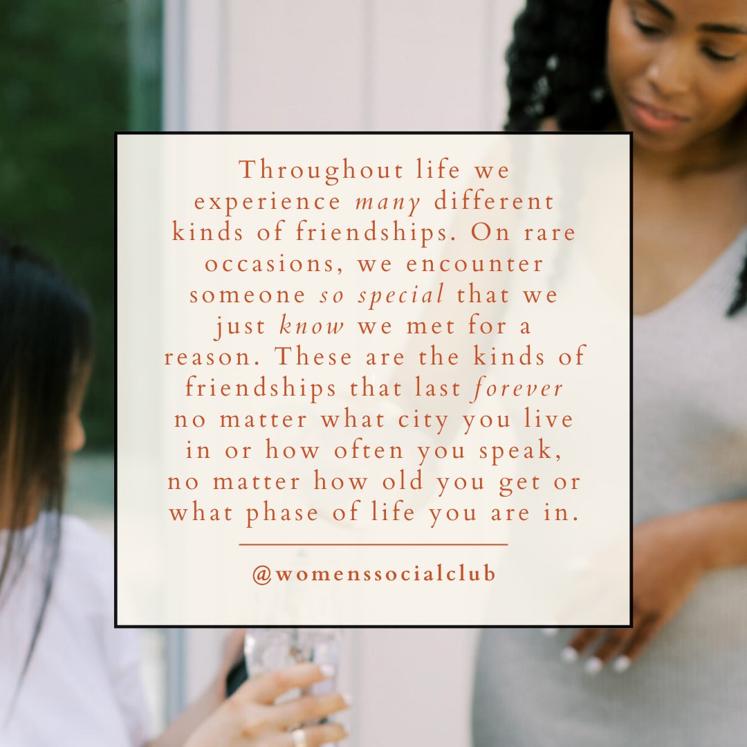 Forever friendships are what it's all about! Tag your forever friend(s) in the comments below, and let them know just how much their friendship means to you 💓. l8r.it/Y20M

#socialclub #femalefriendship #womenstartup #femalefounders #thewomenssocialclub