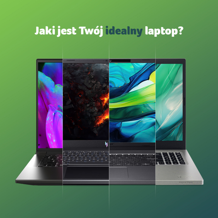 Napisz, co powinien posiadać idealny laptop? 🧐👇 Zobacz nasze urodzinowe promocje! 🧁>> acer.link/3PIeHX9 #Acer #idealnylaptop