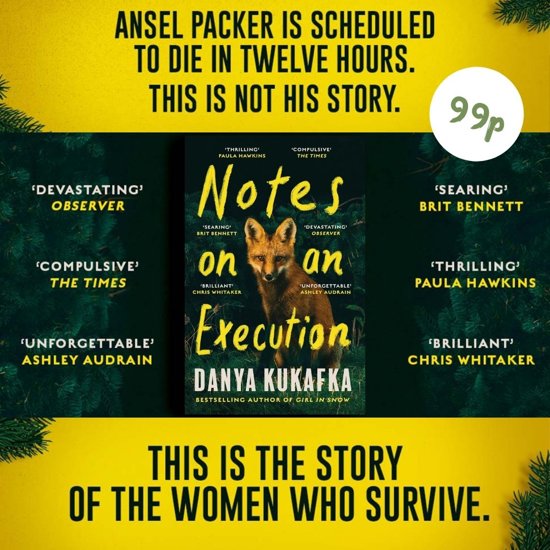 NOTES ON AN EXECUTION is 99p on Kindle store for the month of May! 🦊 Discover the propulsive bestseller from @danyakukafka that tells the story of a serial killer on death row through through three women whose lives he impacted . . . brnw.ch/21wJlFo